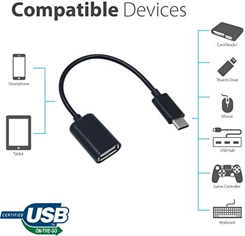 Работи на адаптер за USB OTG-C 3.0 за Честта 60 за бързи, надеждни за използване на мултифункционални функции, като например