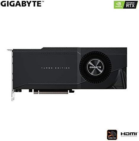 Видеокарта Gigabyte 24GB NVIDIA GeForce RTX 3090 Turbo GDDR6X, Модел GV-N3090TURBO-24GD
