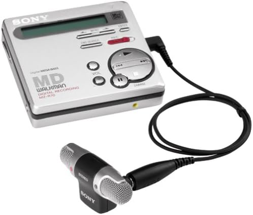 Электретный Кондензаторен Стереомикрофон Sony ECM-DS70P, Черен