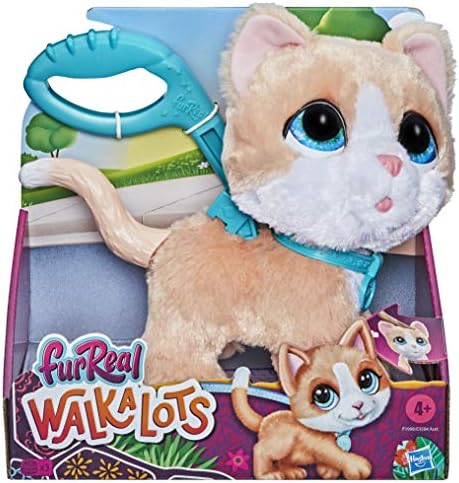 Интерактивна играчка-Коте FurReal friends Walkalots Big Wags за деца от 4 годишна възраст