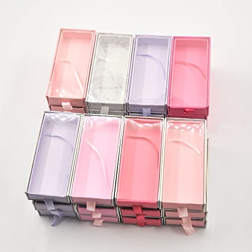 Кутия за опаковане на фалшиви мигли Кутии за опаковане на фалшиви мигли Калъф за чекмеджета за изкуствени мигли (Цвят: Стиль1, Размер: 20 скоростна без лого)