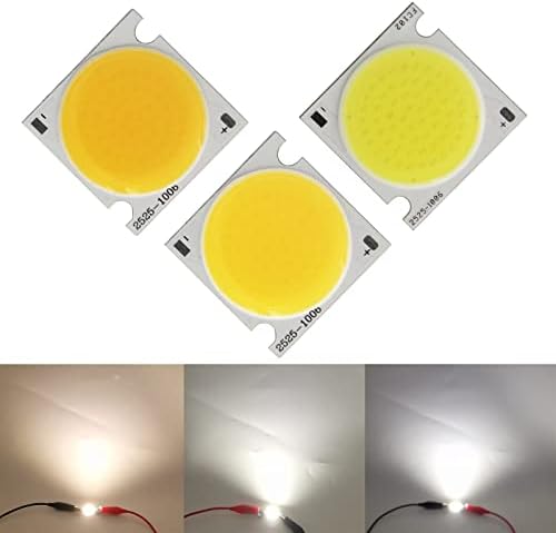 EPASI 25 мм Висока Люменная квадратна флип-надолу led лента 30-33 dc Модул източник на светлина 20 Вата мощност 30 W COB Лампа за вътрешно осветление (Цвят: топло бяло 3000 До Разме