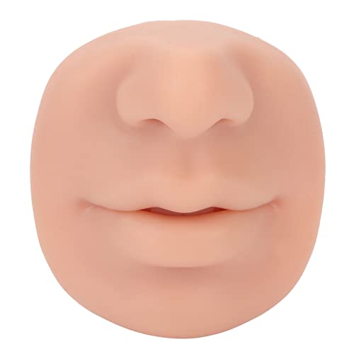 Силиконовата модел за Пиърсинг с уста, Гъвкава Мека Симулация модел на носа, за Многократна употреба Носа дисплеи