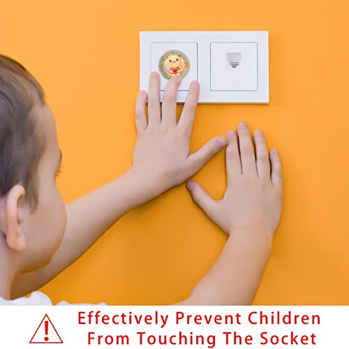 Капачки за контакти LAIYUHUA За защита от деца на 24 Опаковка Устойчива на електрическа вилици | Пластмасови