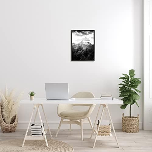 Снимка на Планинската верига Ступелл Industries, Пейзаж Облаците на небето, Високо дърво, Изпълнена Дэниелом Спроулом,