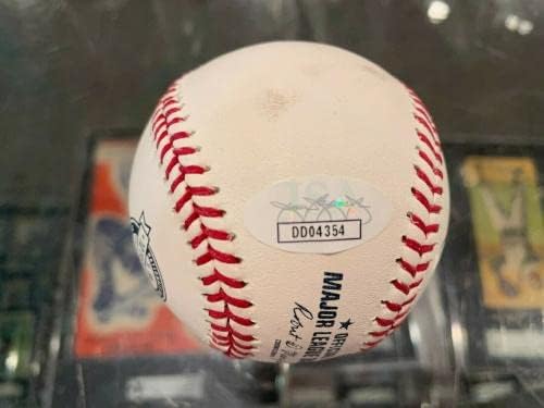 Майк Ислер Pittsburgh Pirates Hitman 79 Wsc Single Signed Baseball Jsa - Бейзболни топки с автографи