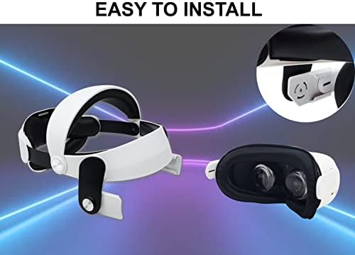 Лента за глава TNE Halo за слушалки Oculus Quest 2 Виртуална реалност VR | Сменяеми Аксесоари за Oculus Quest 2 Elite