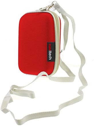 Твърд защитен калъф за слушалки Navitech Red е Съвместим със слушалки на Ханк Sport Redtooth HKBT202B