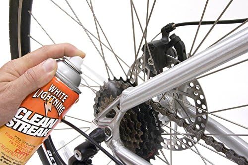 White Lightning Clean Streak - Средство за обезмасляване на велосипеди - Спрей, 14 грама