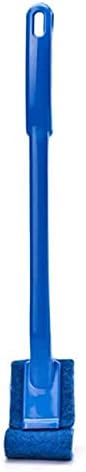 Toilet Reinigungsbürste, Bogendesign, Stefan Lalinski Griff, Toilettenbürste, Nylonmaterial, Reinigungswerkzeug Brush Brush (Color : Blau)