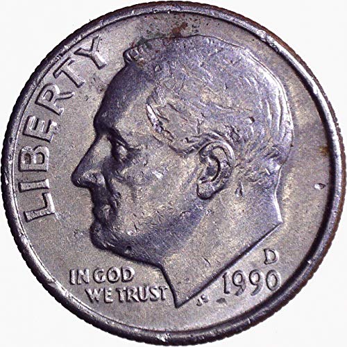 1990 D Рузвелт 10 цента Панаир