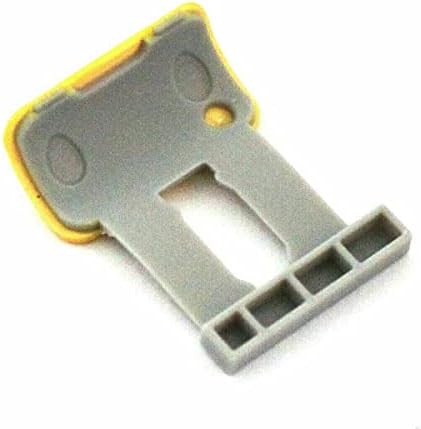 2X Замяна на капака на тавата за памет карти Micro SD, която е Съвместима с Nintendo Switch Lite (2019) (жълт)