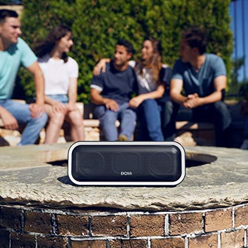 DOSS SoundBox XL 32W Bluetooth Speaker Пакет SoundBox Pro + Безжична слушалка Bluetooth - Черен