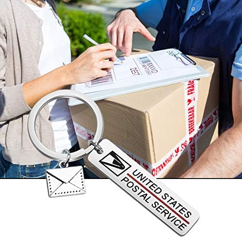 Ключодържател Пощенски клон FAADBUK Пощальона Подарък Пощенски Бижута Подаръци за запазване на персонала