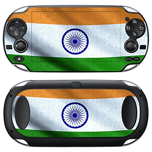Стикер-стикер на Sony PlayStation Vita Design Skin знаме на Индия за PlayStation Vita