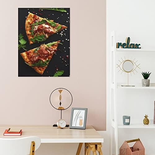Вкусни Плакати с пица, Стенно изкуство, декорация на кухнята на ресторанта (5), Стенни художествени Картини, Платно, Стенен Декор,