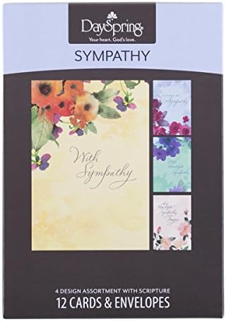 DaySpring - Състраданието - за Утеха и молитвите - 12 Картички в кутия (53695), Многоцветни