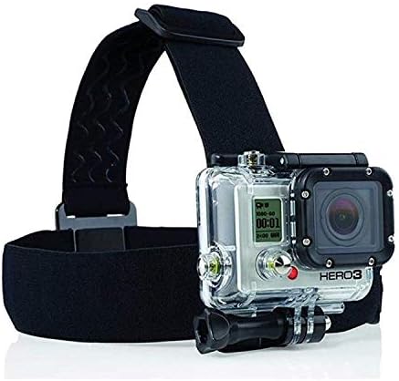 Комбиниран комплект аксесоари за екшън камери Navitech 9 в 1 и здрав Червен калъф за съхранение, съвместими с PNJ