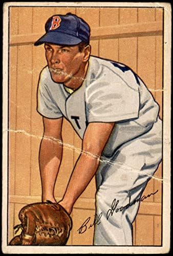 1952 Боуман # 81 Били Гудман Бостън Ред Сокс (бейзболна картичка) PHAIR Ред Сокс