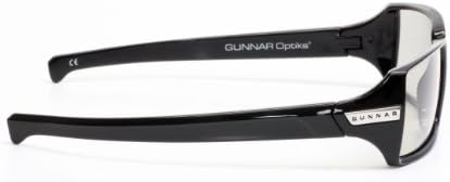3D очилата Gunnar Optiks GLI-00106 Gliff Премиум-клас с пълна рамки, съвместими с RealD, в рамка от оникс (свалена от производство,