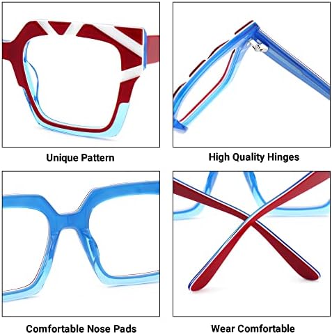 Очила Рамка за Котешки Очи VOOGLAM, Блокиране на Синя Светлина, Черни Модни Очила за Жени, които Предпазват от Пренапрежение