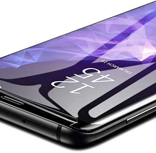 Johncase [2 опаковки протектори за Samsung Galaxy S8 /S9, 3D Извити филм от закалено Стъкло с пълен ръб, комплект за