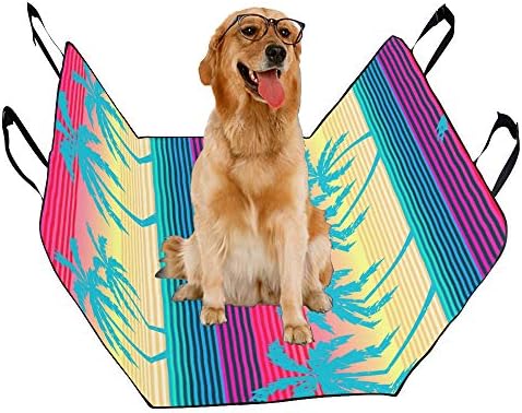 ENEVOTX Калъф За седалка кучета По Поръчка, Дизайн в стила на Утринното Слънце, Красиви Калъфи за столчета