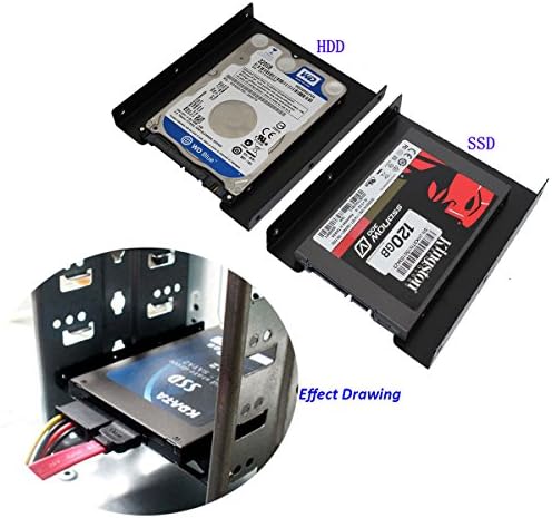 Адаптер за твърд диск 2,5-3,5, инструменти за Монтаж на стена SSD SNANSHI SSD HDD Метален Монтажен Скоба 2,5-3,5