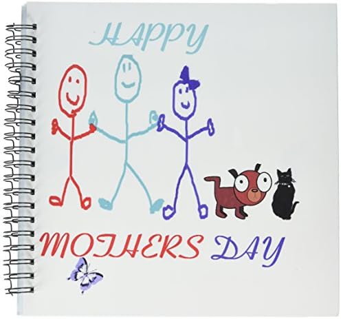 3dRose db_109363_2 от Деня на майката с Популярни фигурки на Деца и домашни любимци-за Награда в памет 12 12 инча