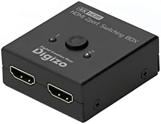Princeton Digizo PHM-SW201SA 2-портов HDMI комутатор, 4K, HDR при 60 кадъра в секунда, поддържа двунаправленное