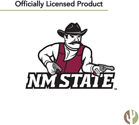 Университет на щата Ню Мексико NMSU Aggies Ключовете за колата ID Титуляр за Бейджа Каишка, Ключодържател Свалящ се Отколовшаяся закопчалката-капаче (черен)