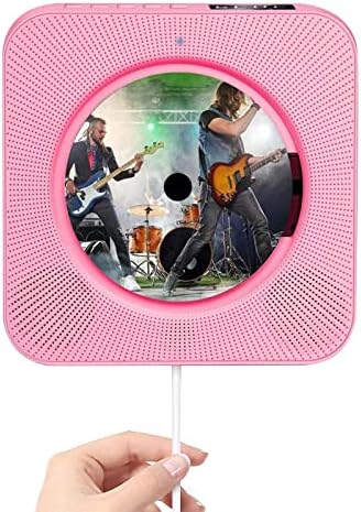 Преносим CD-плейър с Bluetooth, Монтиране на CD-музикален плейър, за Домашно аудио с дистанционно управление, FM