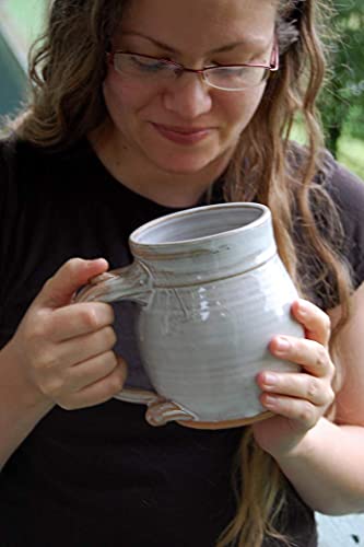 Огромна Керамична чаша ръчна изработка от Шисти са Ръчно изработени в Северна Каролина