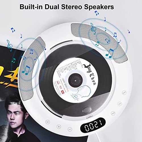 Преносим CD-плейър с Bluetooth Монтиране на CD-музикален плеър за Домашно Аудио с Дистанционно управление