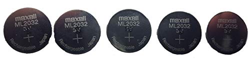 PCRepair 5X Оригинална литиево-йонна Акумулаторна батерия Maxell ML2032 ML 2032 3V RTC Bios CMOS