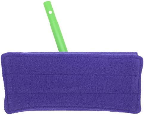 Влажни подложки за парцал за подметальной машини - Двустранен руното и махровая плат - Пере Многократно от Xanitize (4 опаковки) (Стандарт, лилави, сини, зелени, розови)