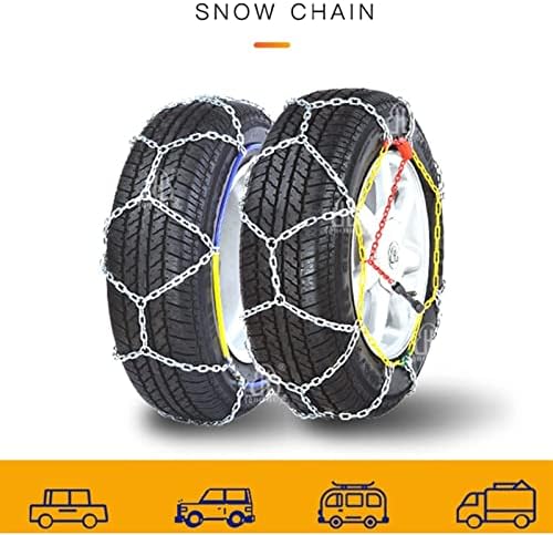 Автомобилни вериги за сняг GANG, Аварийните Мини Вериги за гуми за повечето леки автомобили/джипове/Камиони, Зимни Защитни