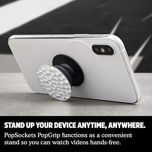 PopSockets: Расширяющаяся поставка PopGrip и писалка със сменен покрив за телефони и таблети - Изкован метал