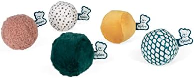 Kaloo - Стимуланти - Набор от 5 Сензорни топки - Играчка за ранно развитие - от 0 месеца + - K971605