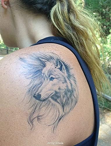 Временна Татуировка Вълк, Татуировка, Вълци, Арктически Вълк, Временна Татуировка, Татуировка На Природата, Изкуството