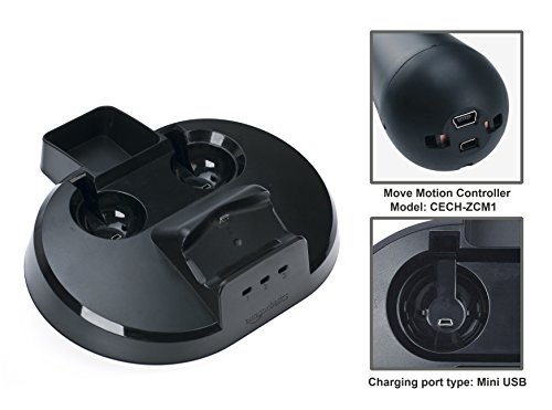 Поставка за дисплея, зарядно устройство Basics за PlayStation VR CECH-Слушалки за контролера за движение PS Move