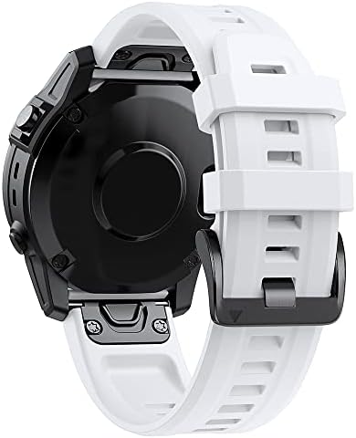 SAWIDEE 22-26 мм Силикон Каишка за часовник Въжета за Garmin Fenix 6X6 Pro 7X7 5 5X3 3HR 945 Гривна за умни