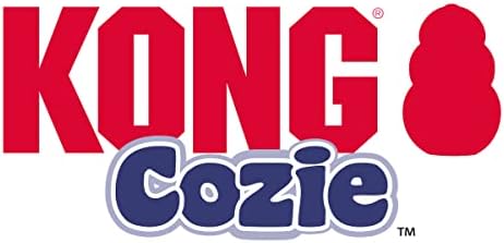 КОНГ - Cozie™ Rosie Rhino - Плюшен играчка За Обнимашек На закрито, Скрипучая Куче играчка - За средни Кучета