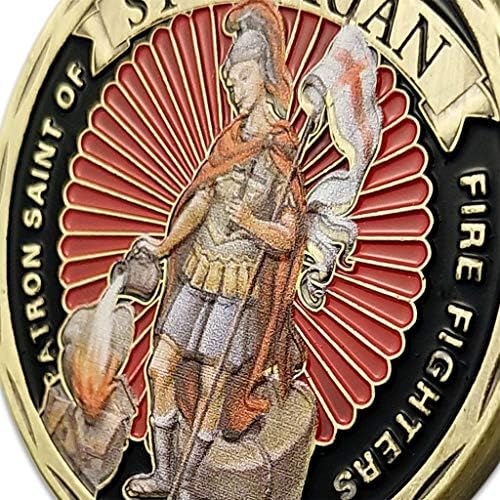 Свети Флориан, покровител на пожарникари, бросающий предизвикателство Монета , Молитвата на Съединените Щати