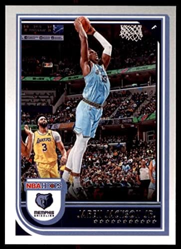 2022-23 Обръчи 136 Джаксън, Джарен Мл. Търговската картичка е баскетболист от НБА Мемфис Гриззлиз 2022-23