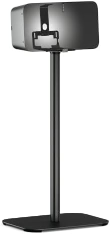 Универсалната подова стойка за тонколони Vogel ' s SOUND 3305 | Тегло до 15 кг (6,5 кг) | Височина: 29,5 инча | Също така е подходящ за Sonos Five & Play: 5 | Универсална съвместимост | Черно |