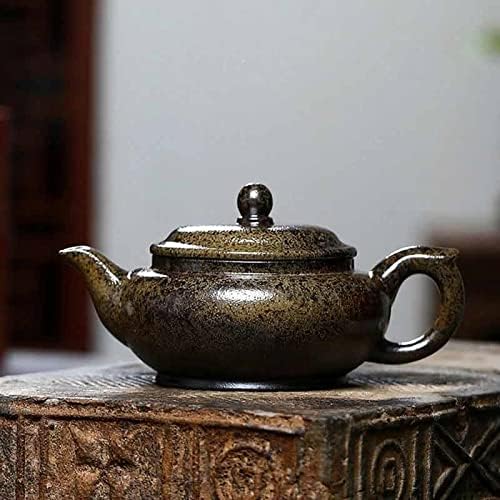 чайник Дърва Лилаво, Пясъчен Чайник, Ръчна изработка Чайник за Чай Набор от Домакински Един Чайник (Цвят: A, размер: