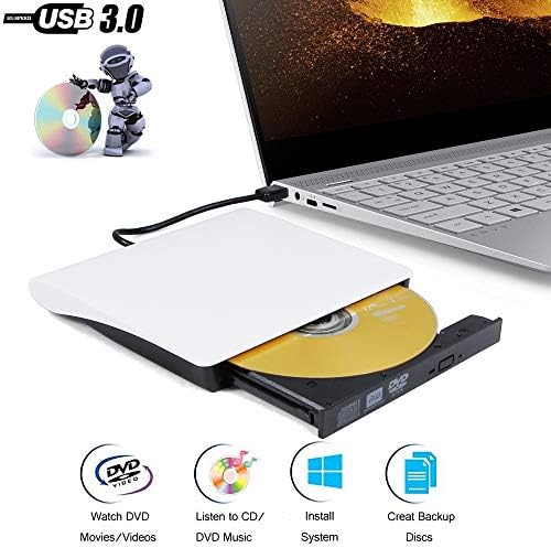 USB 3.0 Външен DVD плейър CD ROM Преносим Оптично устройство, за Acer Aspire 5 E15 S E 15 One Swift Spin 1 3 7 V5