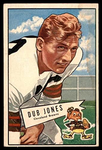 1952 Боуман 86 Дъб Джоунс Cleveland Browns-FB (Футболна карта) ТНА Browns-FB ЛЪЖА/Тулейн