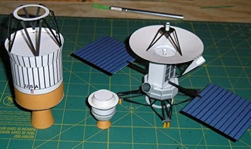 Мащаб 1:48 Магелланов космическата сонда космическа модел спътник Книжен модел комплект Играчки, Детски подаръци